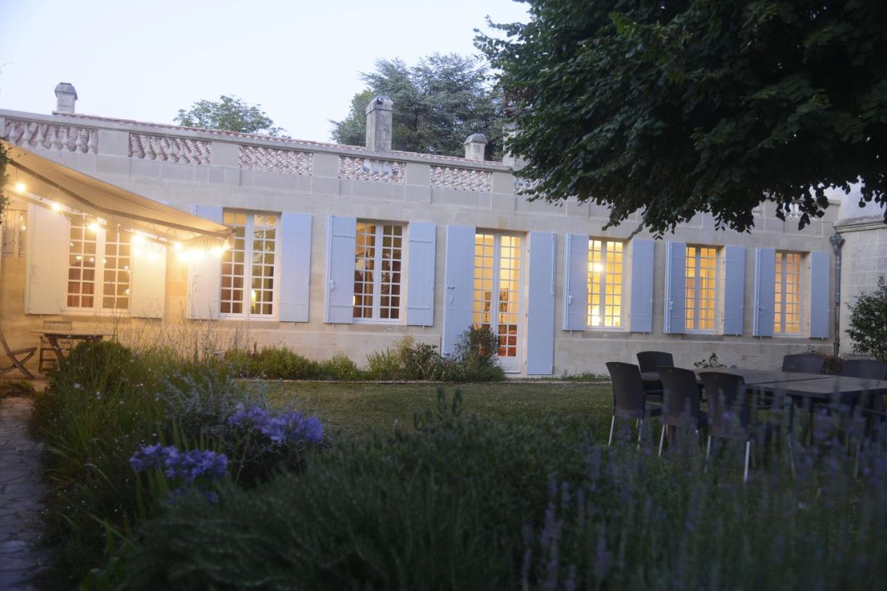 Chateau Rosemont - Grande Maison Familiale Campagne Dans Le Medoc Avec Piscine Et Tennis A 15 Mn Bordeaux Labarde Ngoại thất bức ảnh