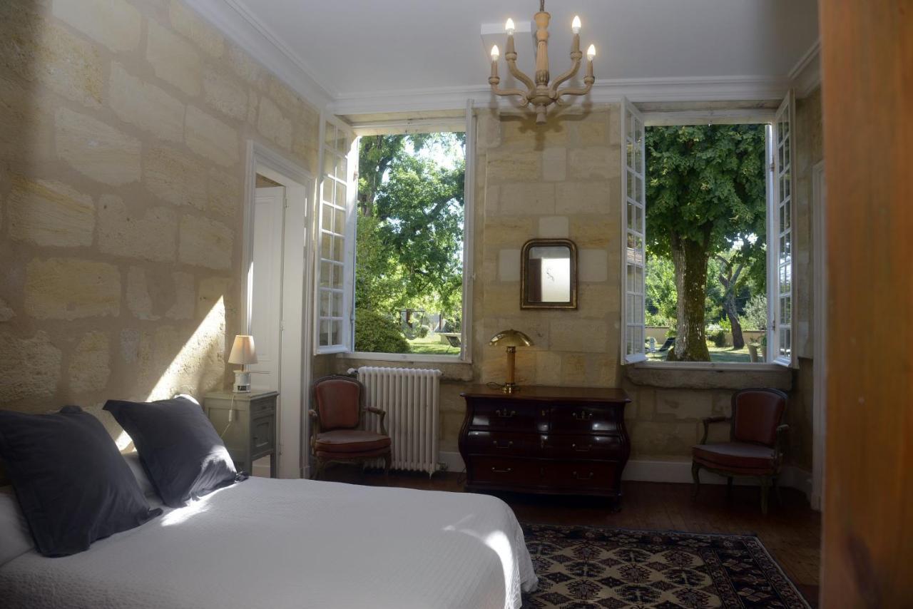 Chateau Rosemont - Grande Maison Familiale Campagne Dans Le Medoc Avec Piscine Et Tennis A 15 Mn Bordeaux Labarde Ngoại thất bức ảnh