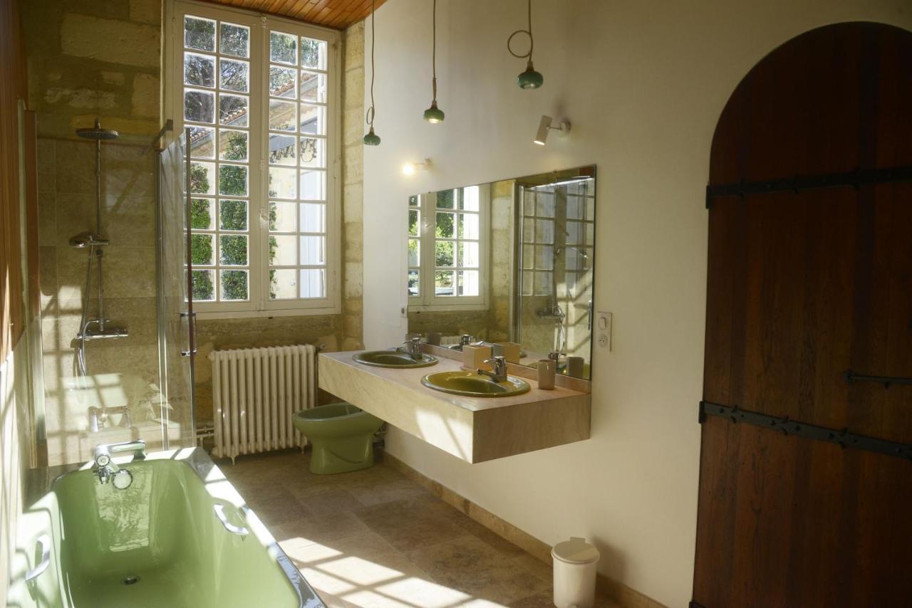 Chateau Rosemont - Grande Maison Familiale Campagne Dans Le Medoc Avec Piscine Et Tennis A 15 Mn Bordeaux Labarde Ngoại thất bức ảnh